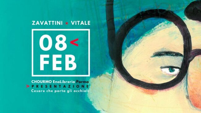 Cesare che porta gli occhiali